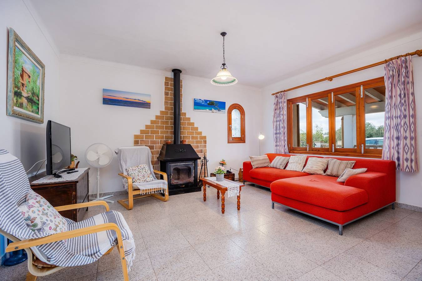 Ferienhaus "Villa Marys" in Meeresnähe mit privatem Garten und Wlan in Sa Ràpita, Campos