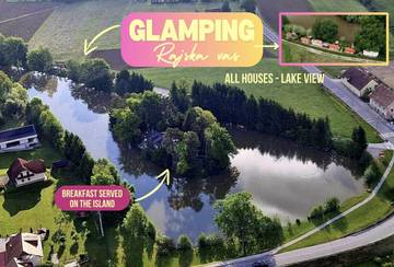 Ferienpark für 4 Personen, mit Garten und Seeblick sowie Ausblick, mit Haustier in Slowenien