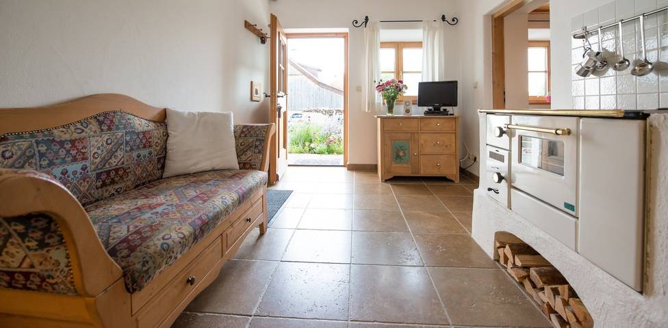 Ferienwohnung für 2 Personen, mit Terrasse und Garten in Das Blaue Land - 2