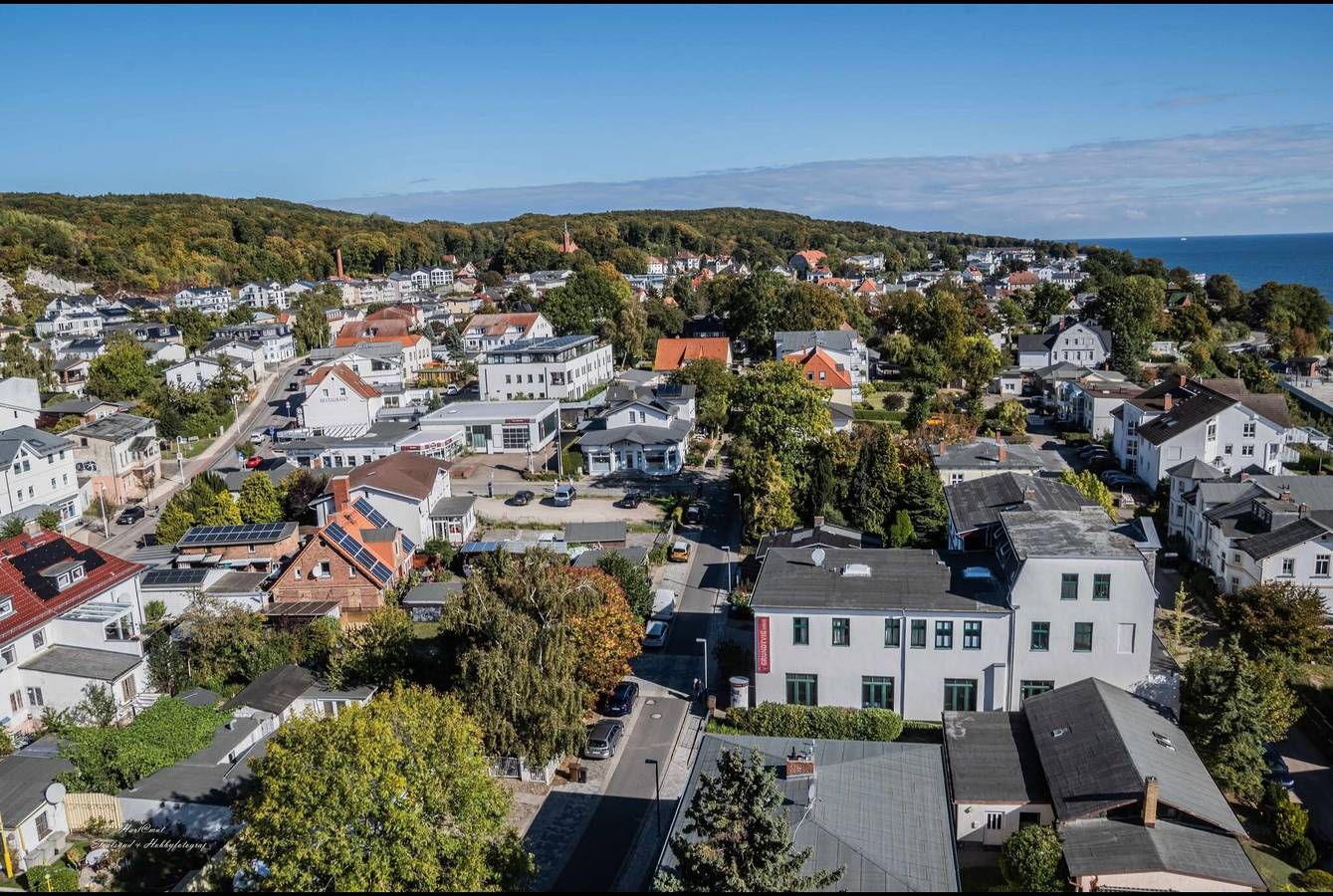 Appartement entier, Appartement "Au-dessus du port2" avec terrasse commune, jardin et Wi-Fi in Sassnitz, Parc national Jasmund