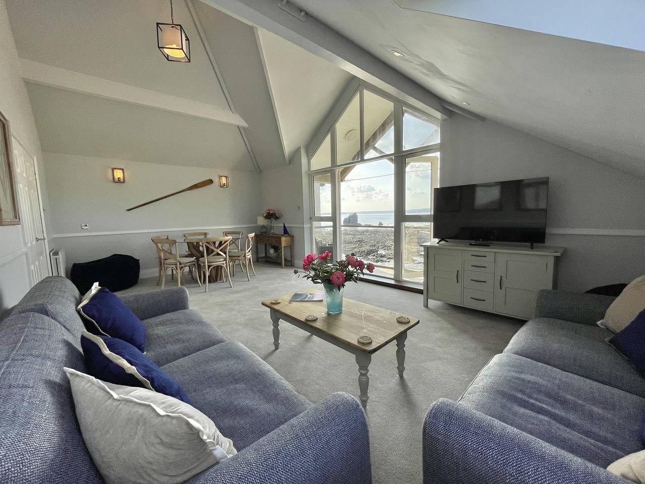 Geheel appartement, Vakantieappartement voor 6 personen met zwembad in South Huish, Devon