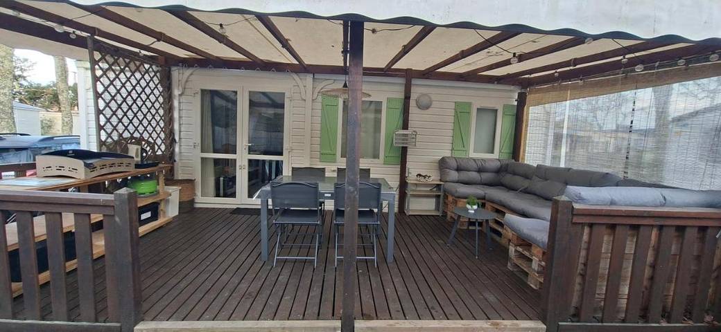 Camping voor 6 personen, met terras en zwembad in Capbreton