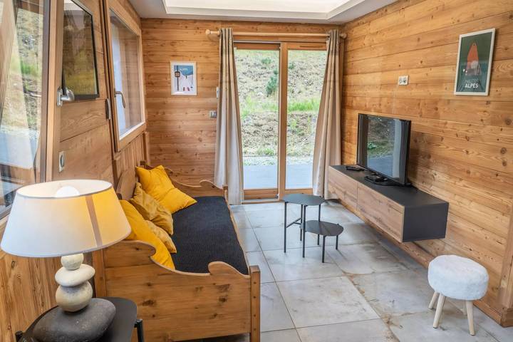 Chalet pour 6 personnes, avec terrasse à Les Orres - 2