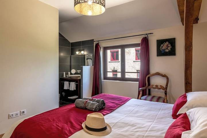 Gîte pour 2 personnes, avec jardin et jacuzzi ainsi que sauna et piscine, animaux acceptés à Ajat - 3
