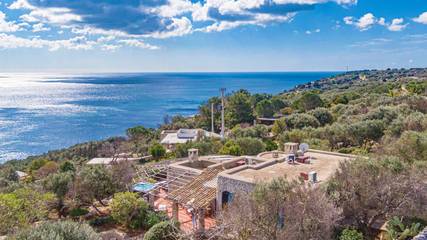 Gîte pour 6 personnes, avec jardin et balcon à Gagliano del Capo