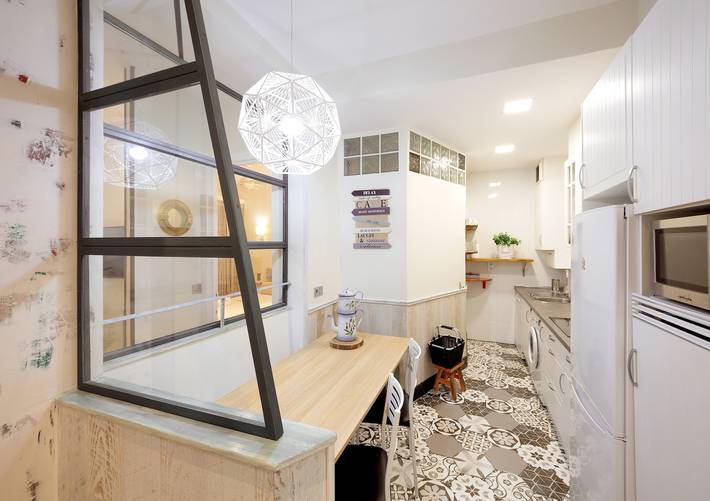 Apartamento entero, Apartamento de vacaciones para 5 personas in Zurriola (San Sebastian), San Sebastián