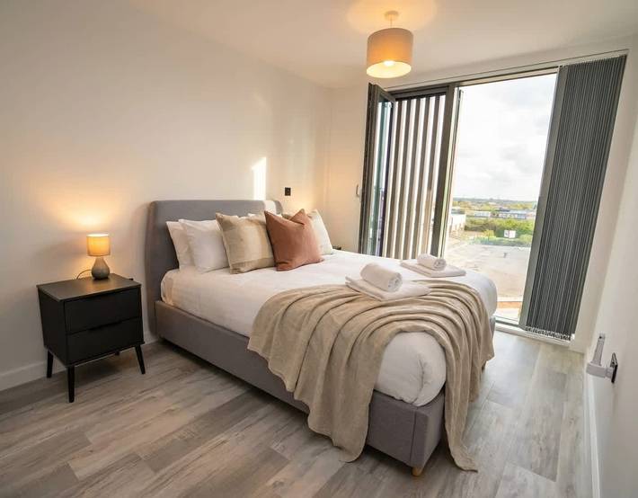 Appartement entier, Bright & Stylish Central Birmingham 2 Bed Flat in Birmingham, Région de Birmingham