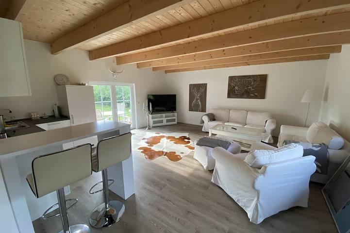 Reetdach-Cottage mit Sauna (incl.), Terrasse, Garten in Worpswede in Worpswede, Landkreis Osterholz