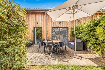 Maison de vacances pour 5 personnes, avec jardin en Gironde
