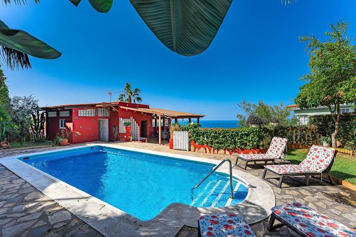 BnB für 8 Personen, mit Garten und Pool sowie Sauna auf Teneriffa