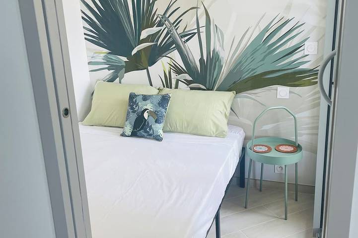 Appartement entier, Grande Terrasse Face Mer Canet Plage Sud, Standing 2*,4 Pers, Parking,Clim, WIFI in Canet-en-Roussillon, Côte d'Améthyste