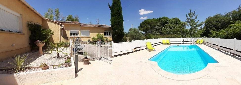 Gîte pour 2 personnes, avec jardin et piscine, animaux acceptés à Lunel-Viel - 4