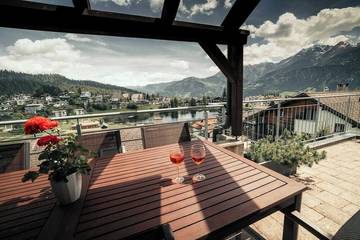 Hütte für 5 Personen, mit Balkon in Laax