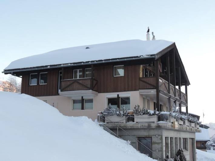 Ferienwohnung für 5 Personen, mit Terrasse und Garten sowie Ausblick in Riederalp