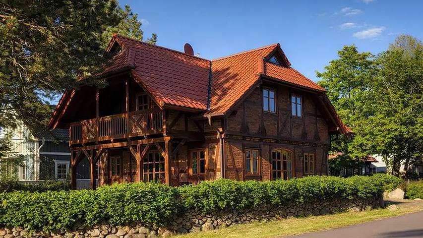 Ferienhaus für 8 Personen, mit Garten und Sauna