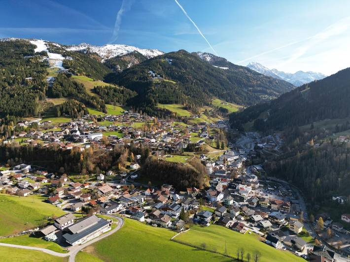 Appartement Nr.3/ 1 Schlafraum/ Dusche, Wc in Wagrain, Ski Amadé