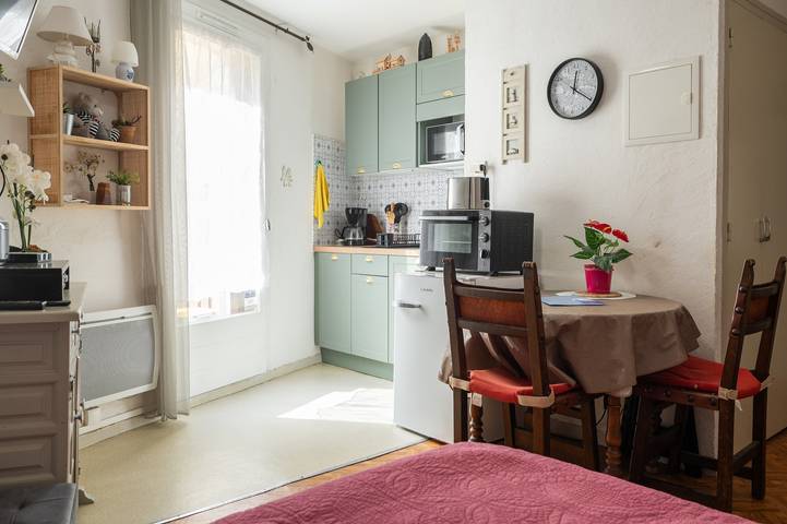 Studio pour 2 personnes, avec balcon