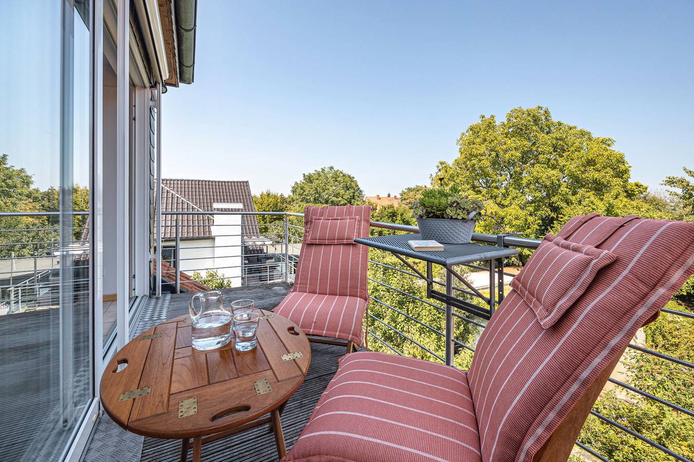 Appartamento intero, Appartamento 'Dachstübchen' con balcone in Hagenburg, Circondario della Schaumburg