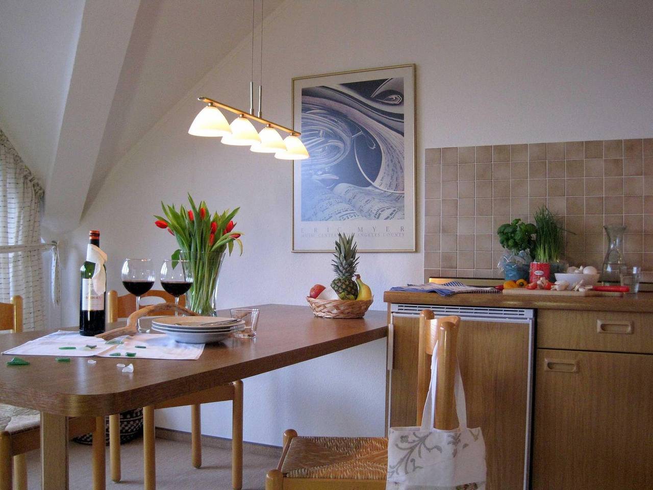 Ganze Wohnung, Helle 1-Zimmerwohnung mit Balkon in Scharbeutz für 1–2 Personen in Scharbeutz, Ostholstein