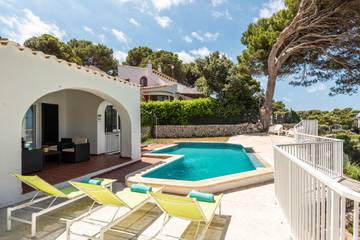 Villa in Cala Galdana, Ferreries für 10 