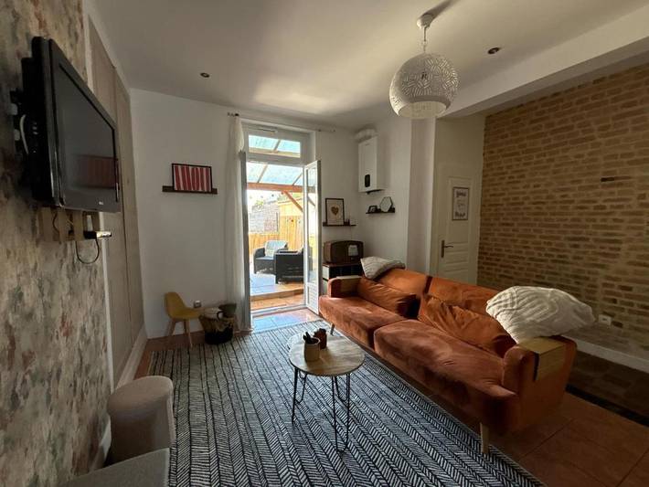 Gîte pour 5 personnes, avec terrasse, animaux acceptés dans Vouziers