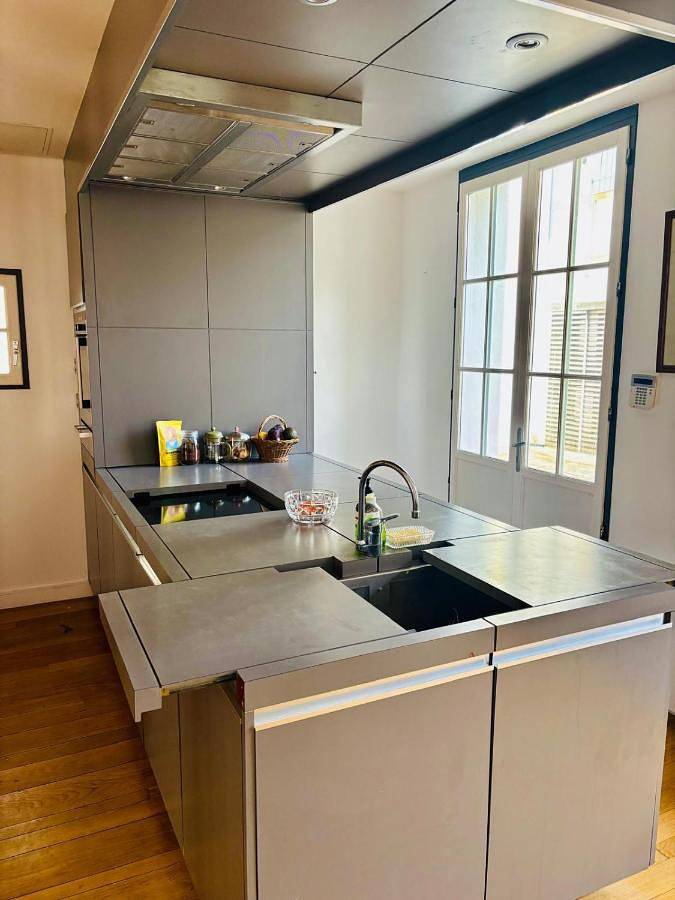 Location de vacances pour 8 personnes, avec vue et jardin, animaux acceptés dans Lagoondy Surf School Bidart