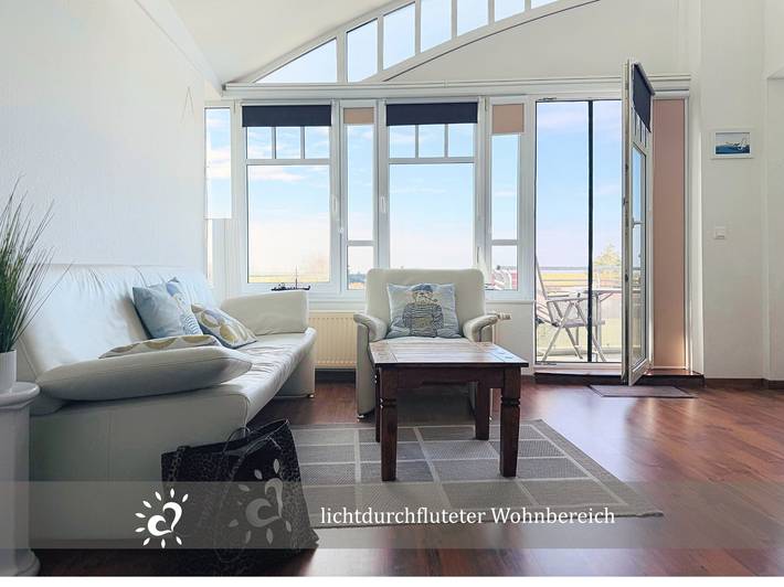 Ferienwohnung für 4 Personen, mit Balkon und Whirlpool sowie Kinderpool und Pool in Dorum