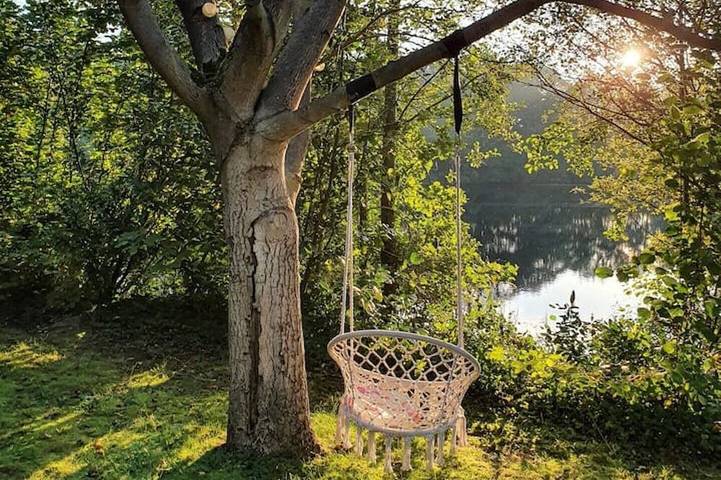 Cottage für 6 Personen, mit Balkon und Whirlpool sowie Garten
