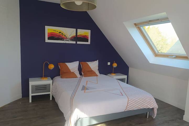 Location de vacances pour 12 personnes, avec jardin ainsi que sauna et jacuzzi dans Doëlan - 4