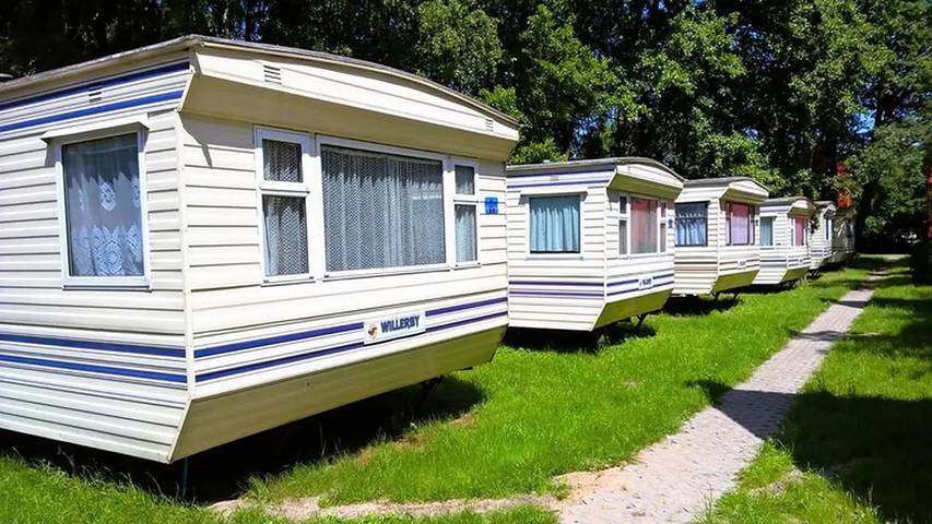 Camping für 5 Personen, mit Garten, mit Haustier in Polnische Ostsee