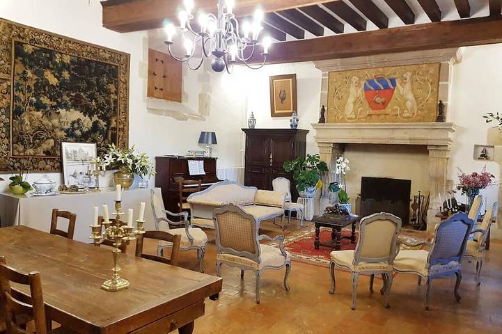 Château pour 8 personnes, avec jardin dans la Sarthe - 2