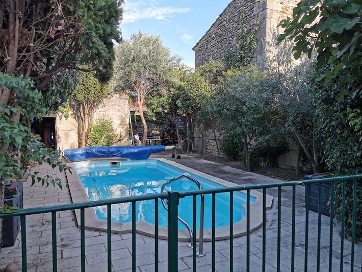 Maison de vacances pour 6 personnes, avec Terrasse ainsi que Jardin et Piscine