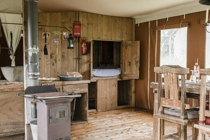 Camping für 6 Personen, mit Garten in Holländische Küste - 2