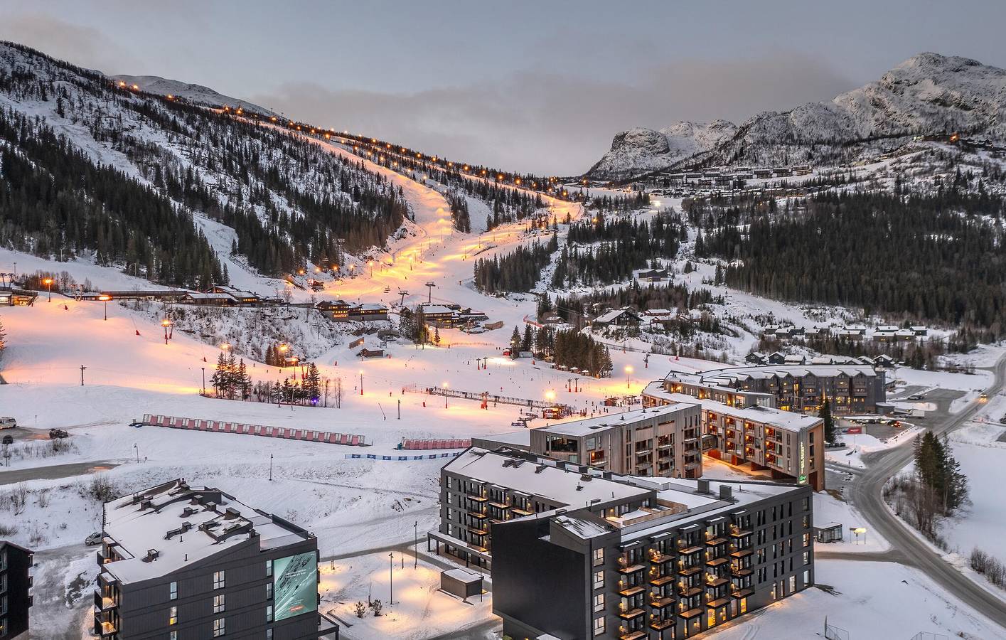 Hel ferieleilighet, Ferieleilighet for 8 personer med terrasse in Hemsedal by, Hemsedal 