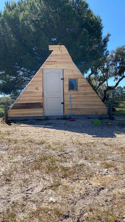 Camping pour 4 personnes, avec terrasse ainsi que vue et jardin, animaux acceptés au Portugal - 3