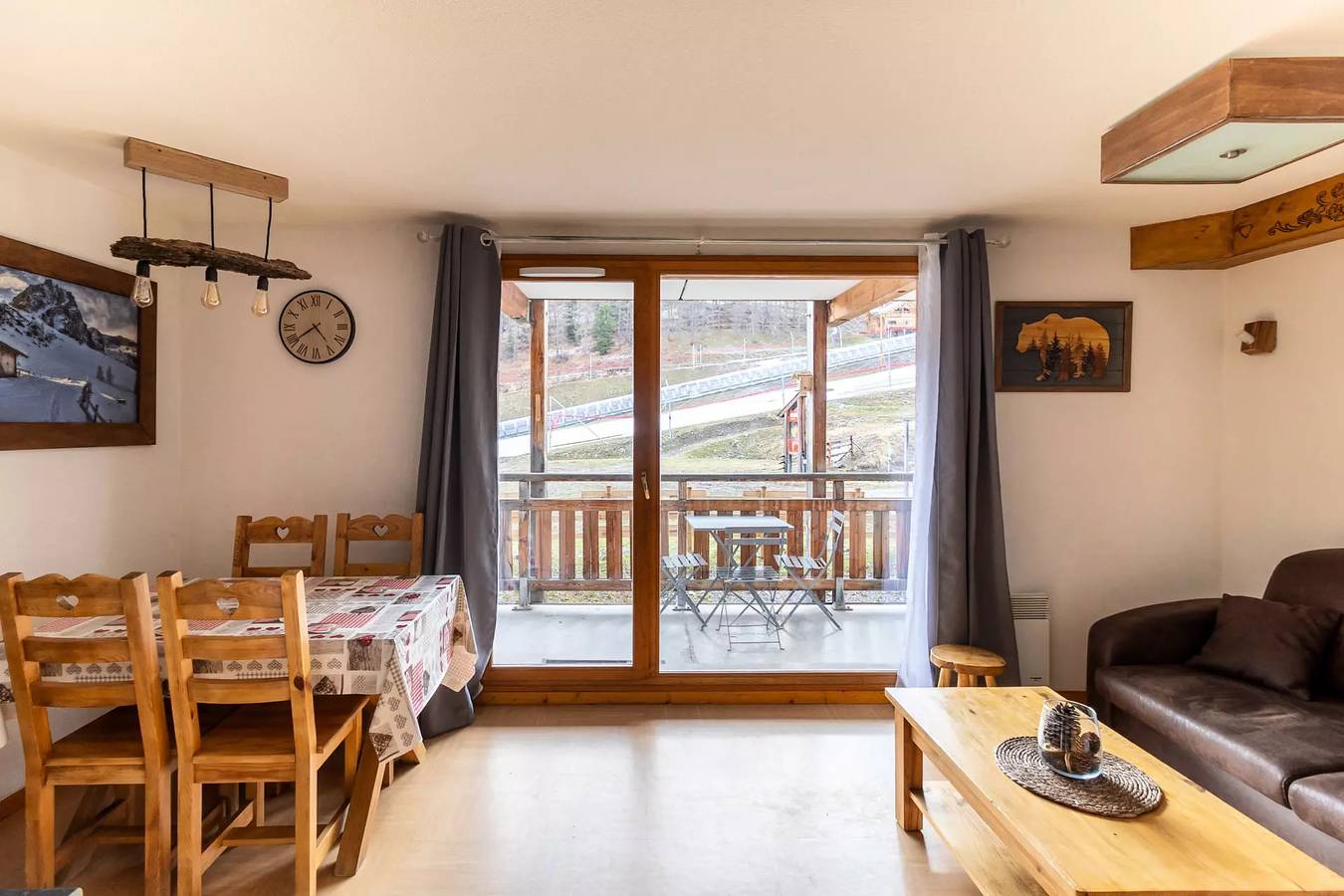 Studio entier, Studio 4 personnes avec vue sur les pistes in Les Orres, Parc national des Écrins