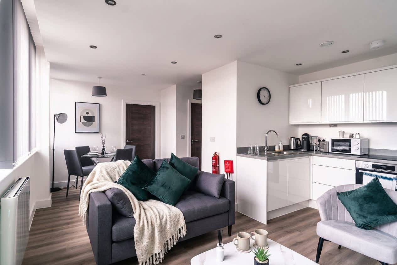 Apartamento entero, Chic 1Br Flat at Alexandra Rise, Manchester in Gran Mánchester