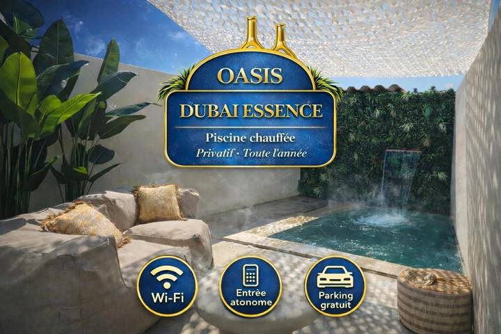 Ferienwohnung für 2 Personen, mit Pool und Terrasse sowie Whirlpool, mit Haustier - 1