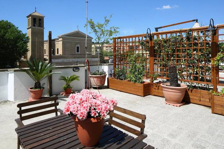 Alojamiento y desayuno para 9 personas, con vistas y terraza, Se admiten mascotas - 1