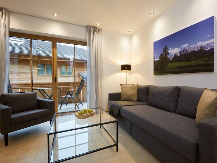 Chalet für 3 Personen, mit Balkon und Sauna in den Ammergauer Alpen - 4