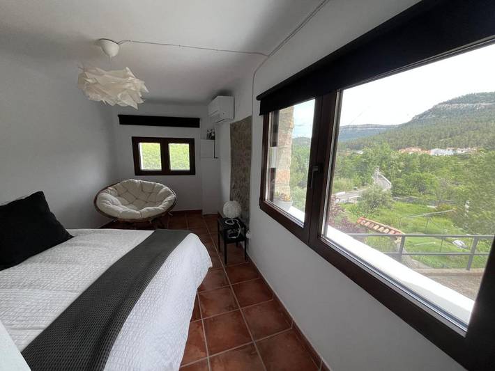 Casa rural para 11 personas, con jardín además de piscina y vistas en Alto Mijares - 3