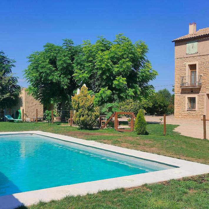 Casa rural para 22 personas, con Balcón y Terraza además de Jardín y Piscina en Alcañiz