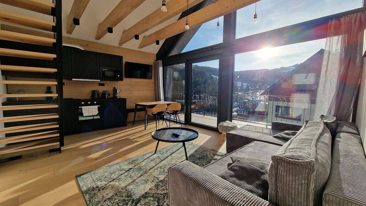 Ganze Ferienwohnung, Ferienwohnung für 4 Personen (48 m²) in Petzer in Pec pod Sněžkou, Region Trautenau