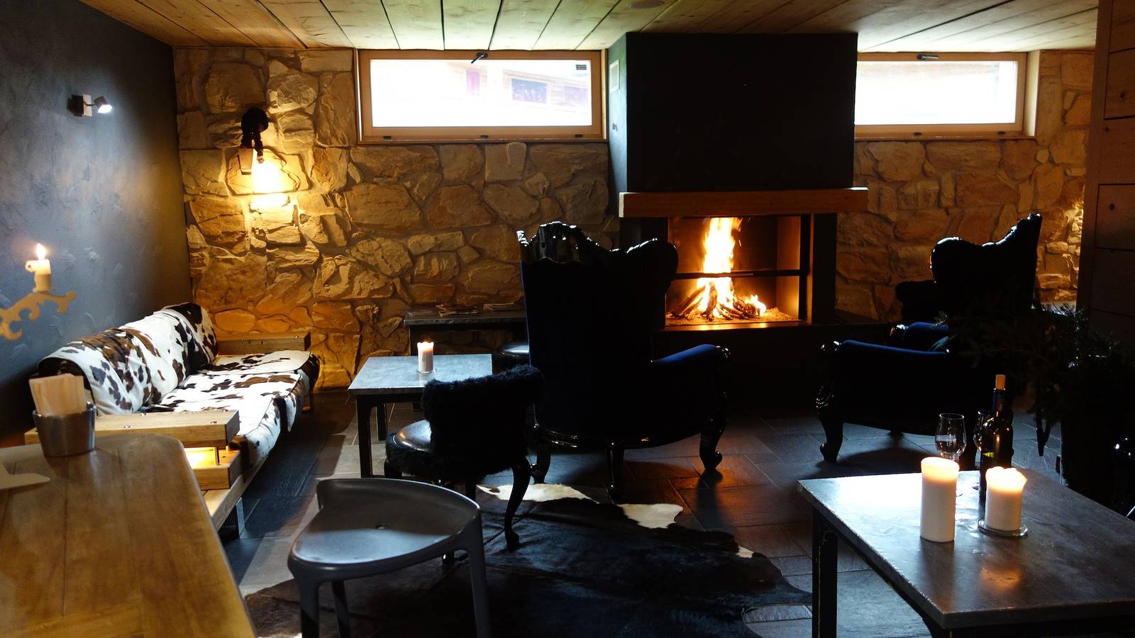 Hôtel L'Etable - Doppelzimmer mit Dorfblick in Les Crosets, Val-d'Illiez
