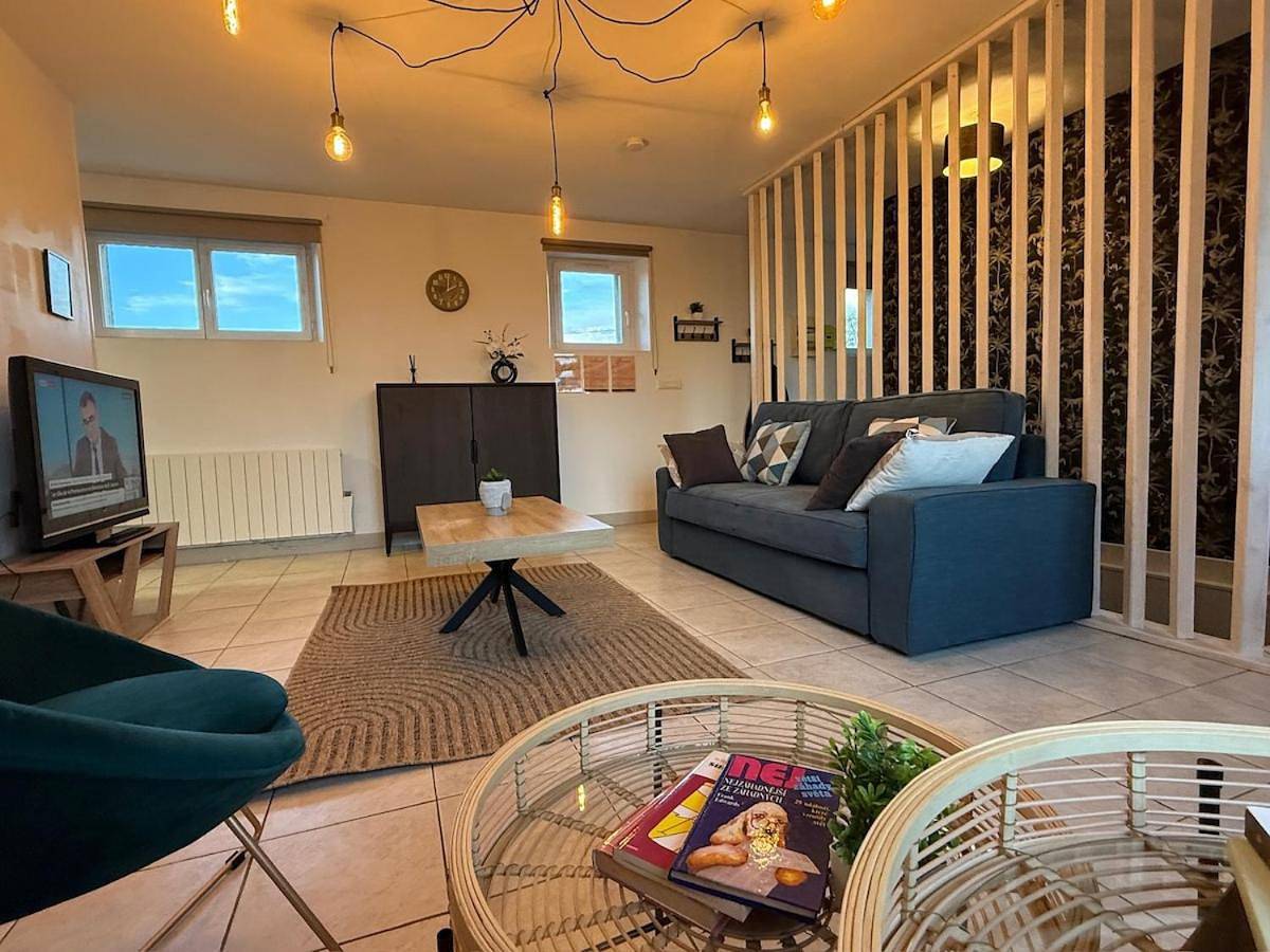 Appartement entier, Grand T3 2 chambres avec vue sur la campagne à Bâlines in Bâlines, Région d'Évreux