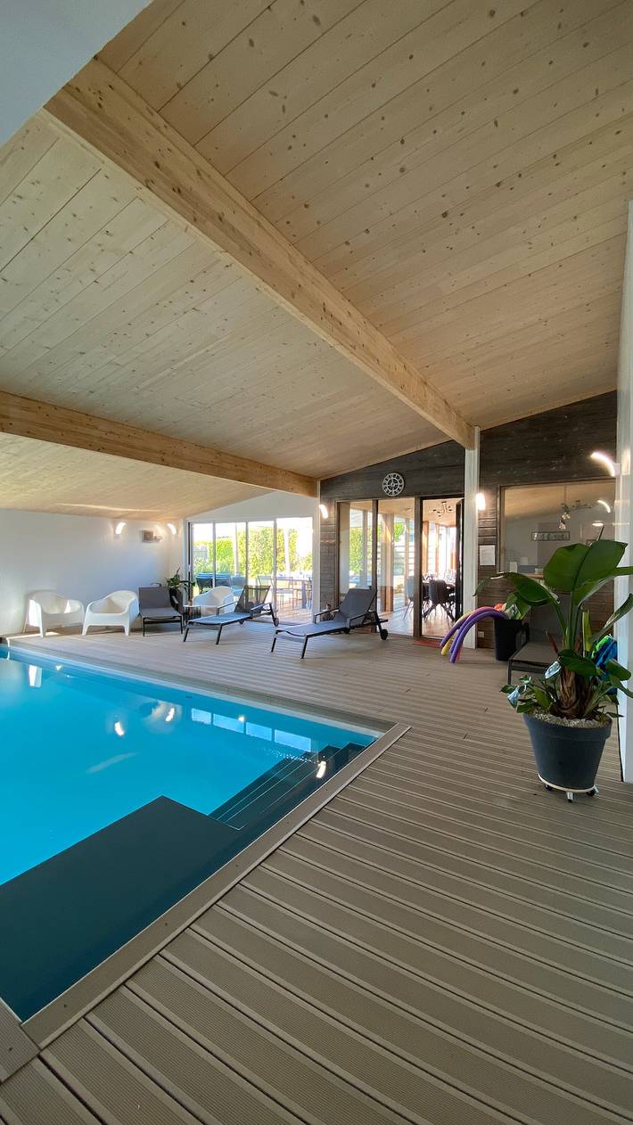 Maison de vacances pour 12 personnes, avec jardin et jacuzzi en Bretagne