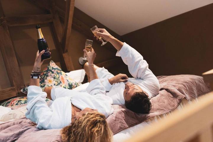 Chambre d’hôte pour 2 personnes, avec sauna et jardin ainsi que jacuzzi et piscine à Stoumont - 4