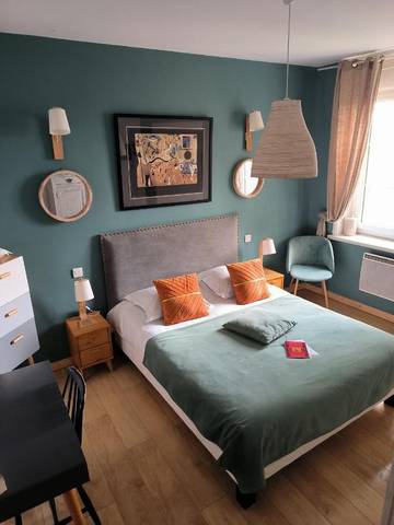 Chambre d’hôte pour 2 personnes, avec vue, animaux acceptés dans Plage de Wimereux
