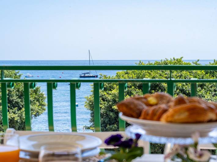Ferienwohnung für 4 Personen, mit Balkon und Terrasse