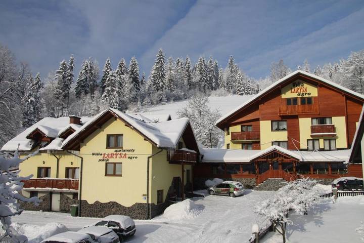 Bed & breakfast dla 3 osób, z basen i sauna oraz widok i ogród, zwierzęta dozwolone w Wisła